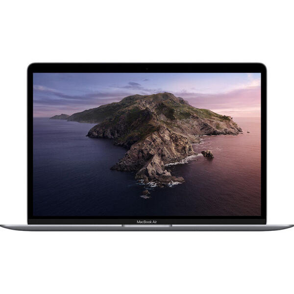 Laptop Apple MacBook Air 13 with Retina True Tone, 13.3 inch, Ice Lake i5 1.1GHz, 8GB DDR4X, 512GB SSD, Intel Iris Plus, macOS Catalina, Space Grey, INT keyboard, Early 2020