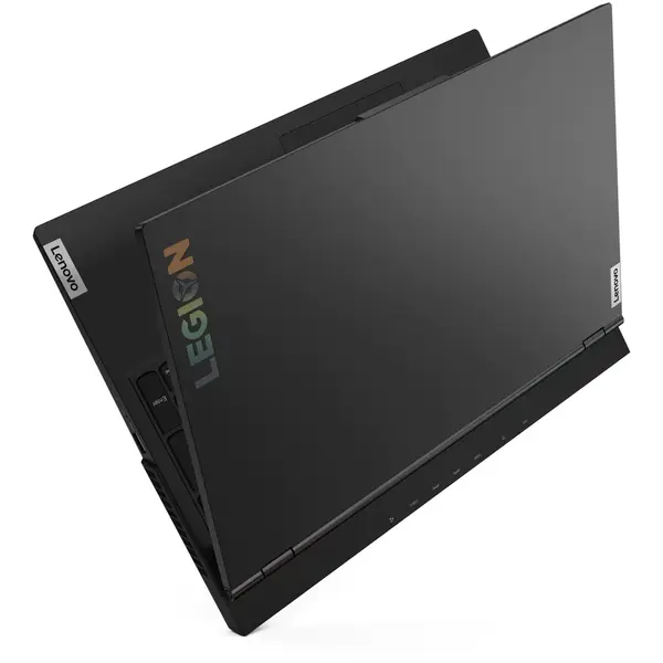 Laptop Lenovo Gaming Legion 5 15ARH05, AMD Ryzen 5 4600H pana la 4.00 GHz, 15.6 inch, Full HD, 120Hz, 8GB, 512GB SSD, NVIDIA GeForce GTX 1650 Ti 4GB, Free DOS, Phantom Black