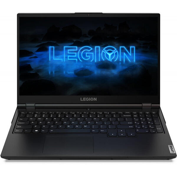 Laptop Lenovo Gaming Legion 5 15ARH05 AMD Ryzen 7 4800H, 15.6 inch,  Full HD, IPS, 8GB, 512GB SSD, NVIDIA GeForce GTX 1650 4GB, FreeDOS, Phantom Black
