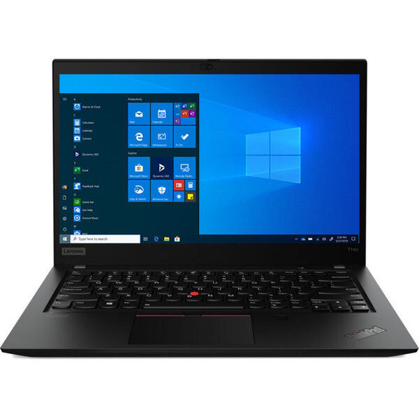 Laptop Lenovo ThinkPad T14s Gen 1, Full HD, 14 inch, AMD Ryzen 5 PRO 4650U (8M Cache, up to 4.0 GHz), 16GB DDR4, 256GB SSD, Radeon, Win 10 Pro, Black