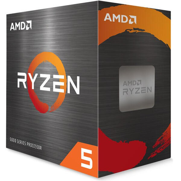 Procesor AMD Ryzen 5 5600X, 32MB, 4.6GHz, Wraith Stealth