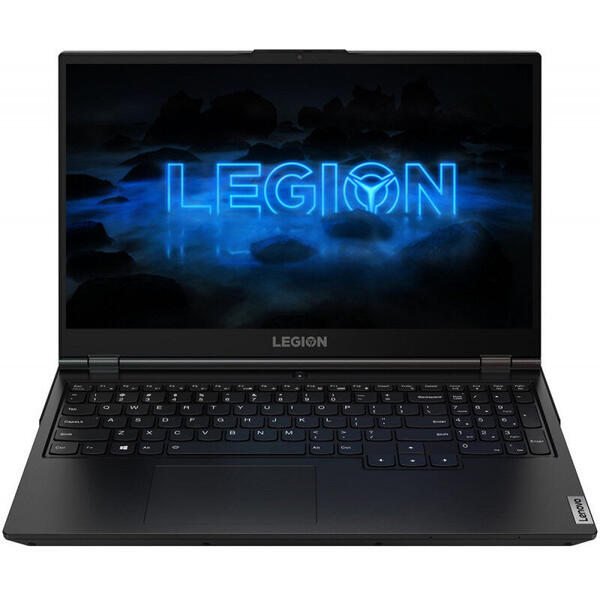 Laptop Lenovo Legion 5 15IMH05H, 15.6 inch, Full HD, Intel Core i7-10750H (12M Cache, up to 5.00 GHz), 16GB DDR4, 512GB SSD, GeForce GTX 1660 Ti 6GB, No OS, Phantom Black