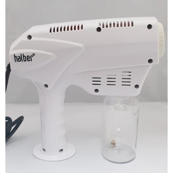 Pulverizator Nano Halber cu aburi pentru dezinfectarea suprafetelor, Putere 1200W, Volum abur 22ml/min, Alb