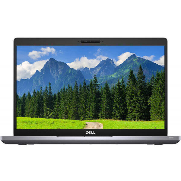 Laptop Dell Latitude 5410 (seria 5000), FHD, 14 inch, Procesor Intel Core i5-10210U (6M Cache, up to 4.20 GHz), 8GB DDR4, 512GB SSD, GMA UHD, Linux, Grey