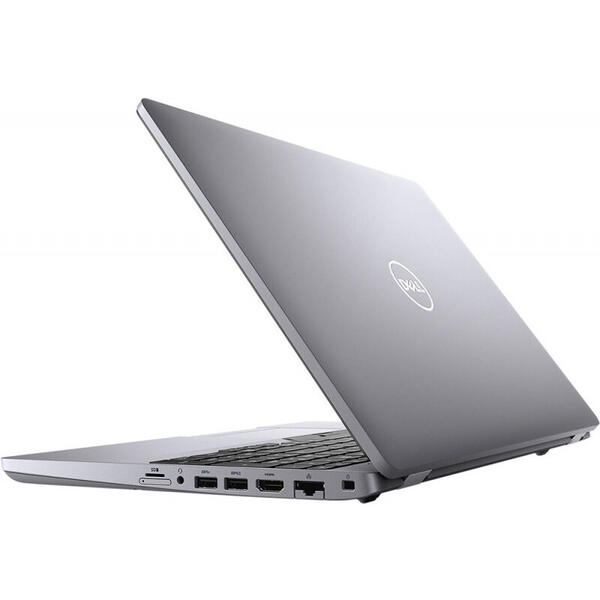 Laptop Dell Latitude 5510 (seria 5000), Full HD, 15.6 inch, Intel Core i5-10310U (6M Cache, up to 4.40 GHz), 8GB DDR4, 256GB SSD, GMA UHD, Win 10 Pro, Grey