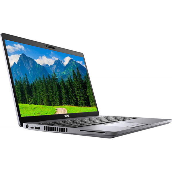 Laptop Dell Latitude 5510 (seria 5000), Full HD, 15.6 inch, Intel Core i5-10310U (6M Cache, up to 4.40 GHz), 8GB DDR4, 512GB SSD, GMA UHD, Win 10 Pro, Grey