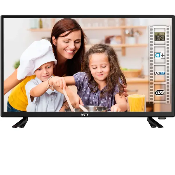 Televizor NEI 24NE4000, 61 cm, HD, Clasa A, Negru