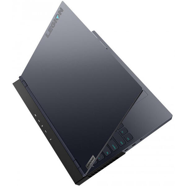 Laptop Lenovo 81YT004ARM, Gaming 15.6 inch, Legion 7 15IMH05, Full HD 240Hz, Intel Core i7-10750H (12M Cache, up to 5.00 GHz), 32GB DDR4, 1TB SSD, GeForce RTX 2070 SUPER 8GB, No OS, Slate Grey
