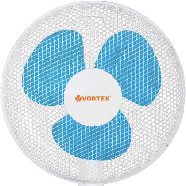 Ventilator Vortex VO4228, 3 trepte te viteza, 30 cm, Putere 35W, Alb/Albastru