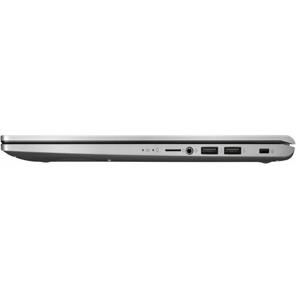 Laptop Asus M509DA cu procesor AMD Ryzen 3 3250U pana la 3.5GHz, 15.6 inch, Full HD, 4GB, 256GB SSD, AMD Radeon Graphics, Free DOS, Transparent Silver