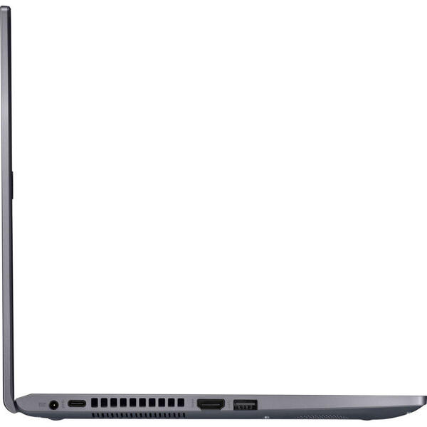 Laptop Asus X509JA cu procesor Intel Core i5-1035G1 pana la 3.60 GHz, 15.6 inch, Full HD, 8GB, 256GB SSD, Intel UHD Graphics, Free DOS, Slate Grey