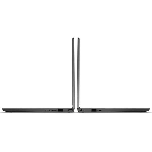 Laptop Lenovo Yoga C640 81UE006GRM, 13.3 inch, Full HD Touch, Intel Core i7-10510U (8M Cache, up to 4.90 GHz), 16GB DDR4, 512GB SSD, GMA UHD, Win 10 Home, Iron Grey