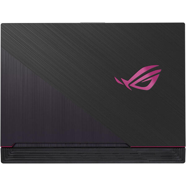 Laptop Asus Gaming ROG Strix G15 G512LI cu procesor Intel Core i7-10750H pana la 5.0GHz, 15.6 inch, Full HD, 144Hz, 16GB, 512GB SSD M.2 NVMe PCIe, NVIDIA GeForce GTX 1650 Ti 4GB GDDR6 Optimus, No OS, Electro Punk