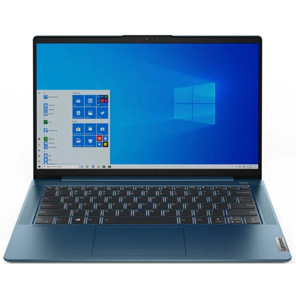 Laptop Lenovo 81YH00D6RM  IdeaPad 5 14IIL05  14inch, FHD, Procesor Intel Core i5-1035G1 (6M Cache, up to 3.60 GHz), 16GB DDR4, 512GB SSD, GMA UHD, No OS, Light Teal