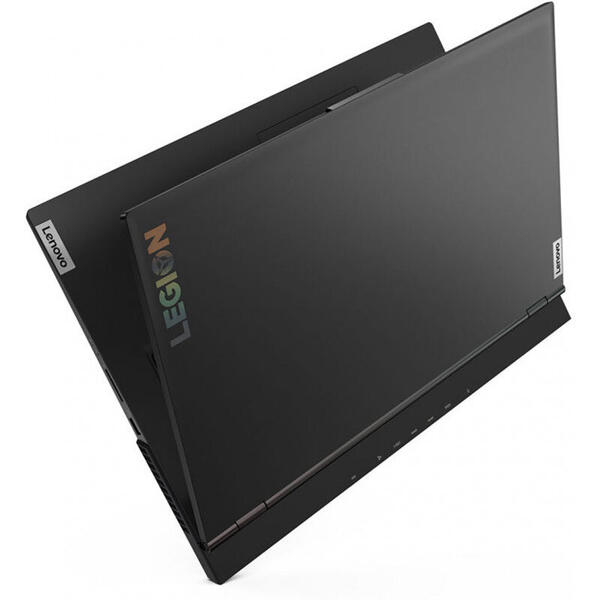 Laptop Lenovo Legion 5 15IMH05 82AU007VRM, Gaming 15.6 inch, Full HD IPS, Intel Core i5-10300H (8M Cache, up to 4.50 GHz), 16GB DDR4, 512GB SSD, GeForce GTX 1650 Ti 4GB, No OS, Phantom Black