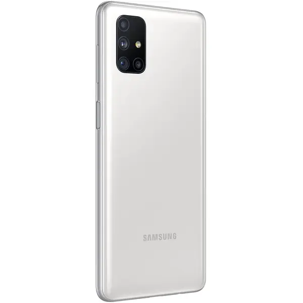 Telefon mobil Samsung Galaxy M51, Dual SIM, 128 GB, 6 GB RAM, 4G, White
