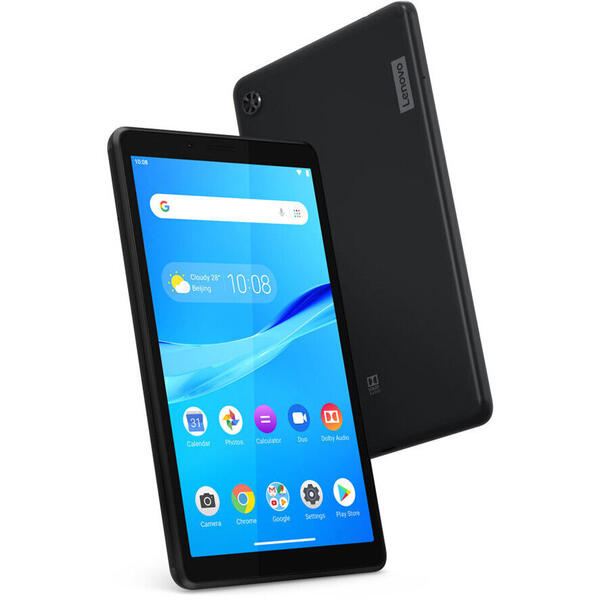 Tableta Lenovo Tab M7 TB-7305F, Mediatek MT8321 Quad Core, 7inch, 16GB, Wi-Fi, Bt, Android Pie, Onyx Black