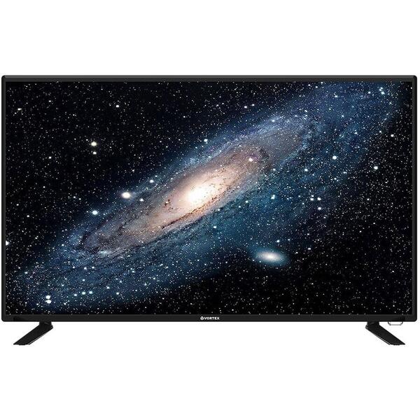 Televizor Vortex V40ZS05DCF, 101 cm, LED, Full HD, Clasa F, Negru