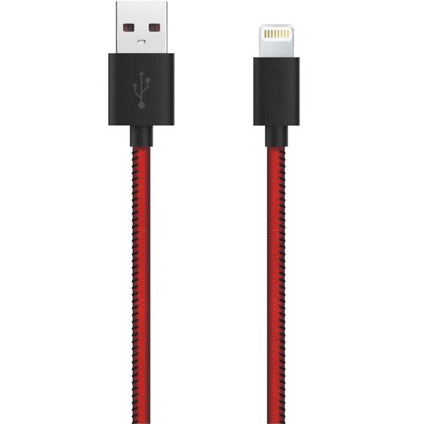 Cablu de date Serioux SRXA-MFI1MLEA-BLK, USB
