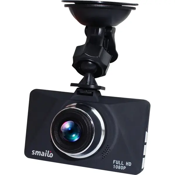 Camera video auto Smailo Optic, Full HD, H.264, ecran 3.0 inch, Negru