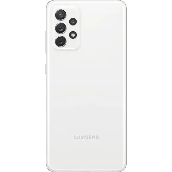 Telefon mobil Samsung Galaxy A72, Dual SIM, 128GB, 6GB RAM, 4G, White