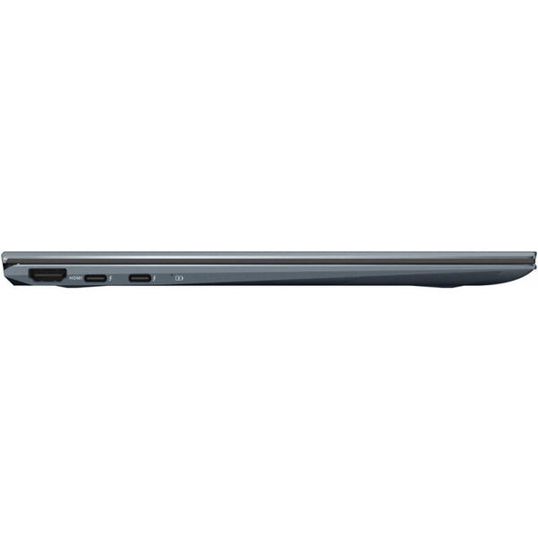 Laptop Asus ZenBook Flip 13 UX363EA, OLED, 13.3 inch, 2 in 1 Convertibil, Full HD, Touch, Intel Core i7-1165G7 (12M Cache, up to 4.70 GHz, with IPU), 8GB DDR4, 512GB SSD, Intel Iris Xe, Win 10 Pro, Pine Grey