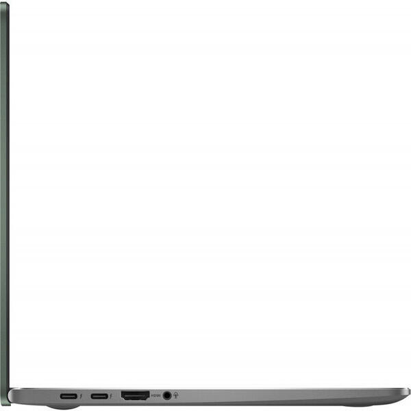 Laptop Asus VivoBook S435EA, 14 inch, Full HD, Intel Core i5-1135G7 (8M Cache, up to 4.20 GHz), 8GB DDR4X, 512GB SSD, Intel Iris Xe, No OS, Deep Green
