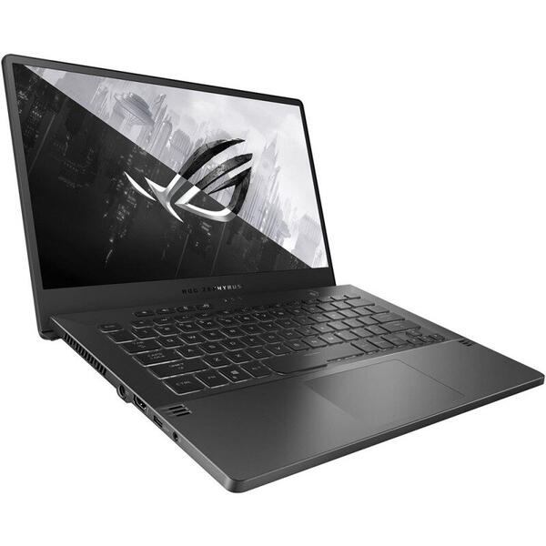 Laptop Asus ROG Zephyrus G14 GA401IU, Gaming, 14 inch, Full HD, AMD Ryzen 9 4900HS, 16GB DDR4, 512GB SSD, GeForce GTX 1660 Ti 6GB, Win 10 Home, Eclipse Gray AniMe Matrix