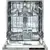 Masina de spalat vase incorporabila Heinner HDW-BI6006IE++, 12 Seturi, 6 programe, Clasa E, Aquastop, 60 cm