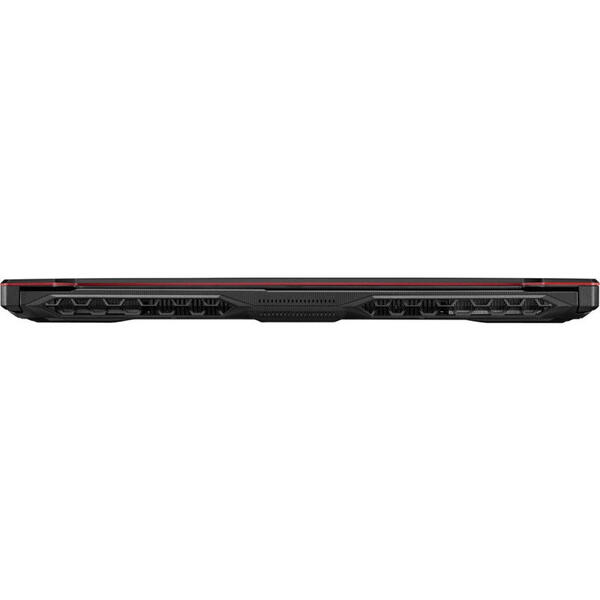 Laptop Asus TUF F17 FX706LI, Full HD, Gaming, 17.3 inch, Intel Core i7-10870H, 8GB DDR4, 512GB SSD, GeForce GTX 1650 Ti 4GB, No OS,Bonfire Black
