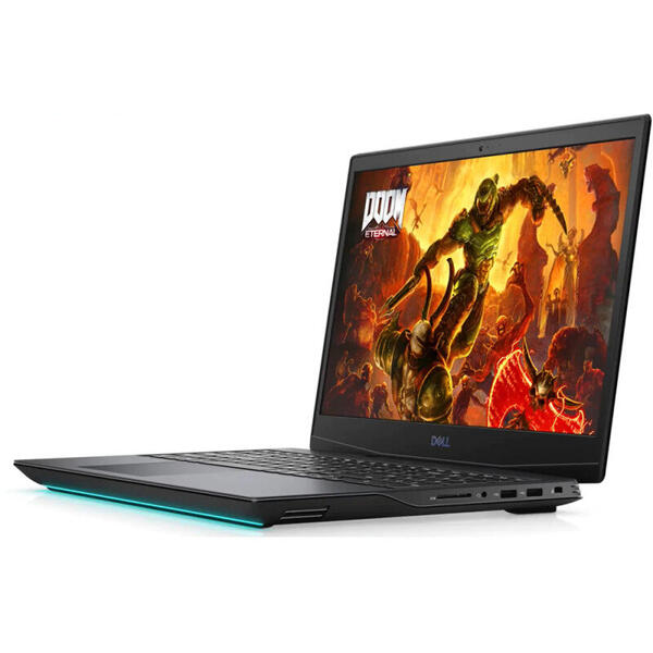 Laptop Dell G5 5500, Gaming, 15.6 inch, Full HD, Intel Core i7-10750H, 16GB DDR4, 1TB SSD, GeForce RTX 2060 6GB, Linux, Interstellar Dark