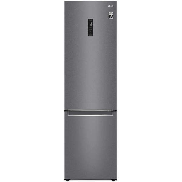 Combina frigorifica LG GBB62DSHMN, No Frost, 384 l, H 203 cm, Clasa E, Inox