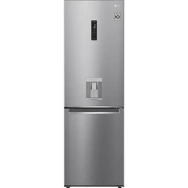 Combina frigorifica LG GBF71PZDMN, 337 l, Clasa E, No Frost, WiFi, Dozator apa, H 186 cm, Argintiu