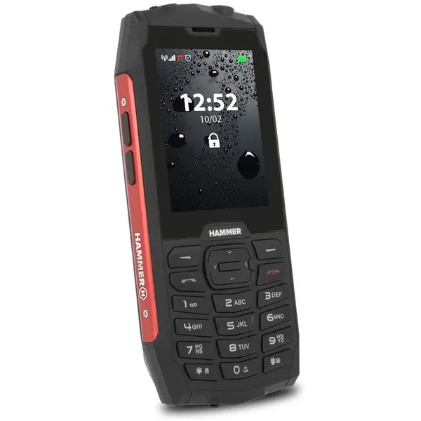 Telefon mobil myPhone Hammer 4, Dual SIM, Red