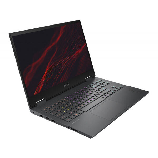 Laptop HP OMEN 15-en0015nq, Gaming, 15.6 inch, Full HD, AMD Ryzen 7 4800H, 16GB DDR4, 1TB SSD, GeForce GTX 1660 Ti 6GB, Free DOS, Shadow Black