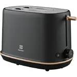Toaster Electrolux E7T1-6BP, 980 W, 2 felii, 7 setari temperatura, Negru