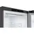 Combina frigorifica LG GBP62DSSFR, 384 l, Clasa D, No Frost, Compresor Liniar Inverter, Display, Antracit