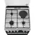 Aragaz Electrolux LKM660200X, Mixt, 3 arzatoare gaz si 1 arzator electric, Cuptor electric multifunctional, 60 cm, Inox antiamprenta