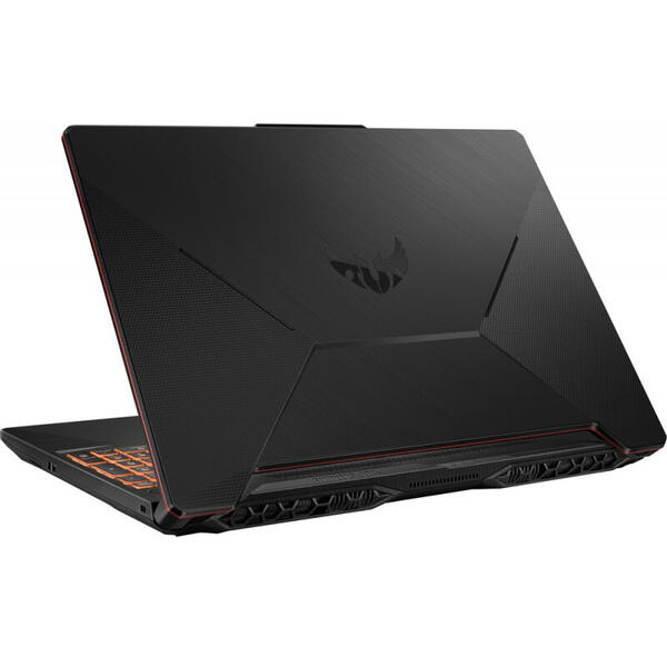 Laptop Asus TUF Gaming F15 FX506LH-BQ033, Intel Core i5-10300H, 15.6 inch, RAM 8GB, SSD 512GB, nVidia GeForce GTX 1650 4GB, No OS, Bonfire Black