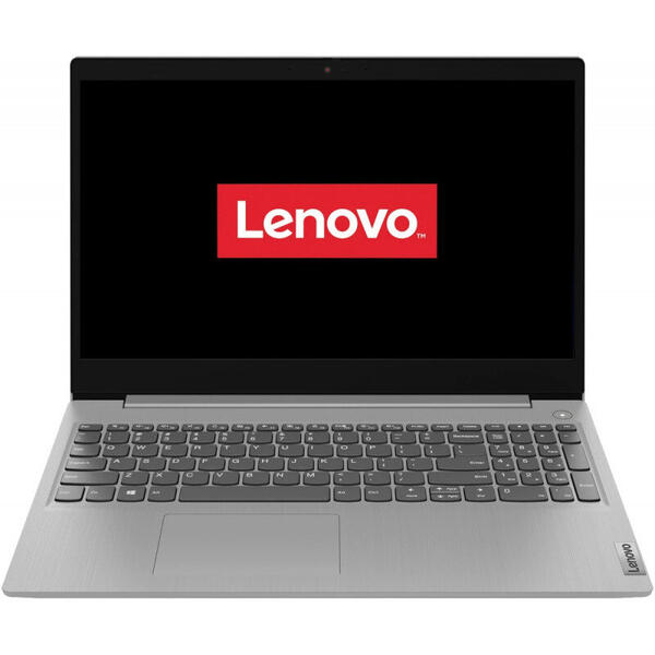 Laptop Lenovo IdeaPad 3 15IIL05, 15.6 inch, Full HD, IPS, Intel Core i3-1005G1, 8GB DDR4, 256GB SSD, GMA UHD, Win 10 Home S, Platinum Grey