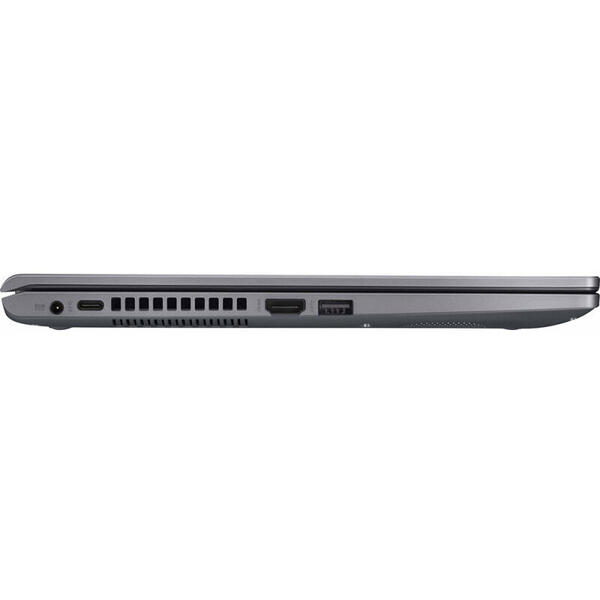 Laptop Asus X509MA-BR541, Intel Pentium Silver N5030, 4M Cache, up to 3.10 GHz, 15.6 inch HD, 4GB, 256GB, Intel UHD Graphics 605, Argintiu