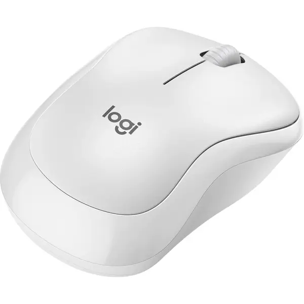 Mouse Logitech M220 Silent, Wireless, White
