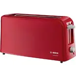 Toaster Bosch TAT3A004, 980W, 2 felii de paine, Rosu