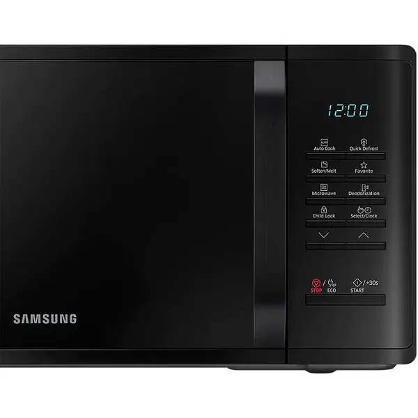 Cuptor cu microunde Samsung MS23K3513, 23 l, Digital, Quick Defrost, 800 W, Negru