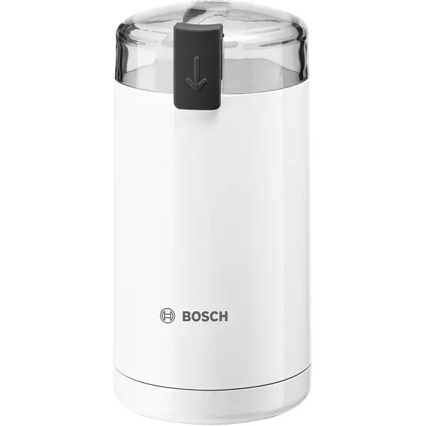 Rasnita Bosch TSM6A011W, 180 W, 75 g, Cutit otel inoxidabil, Alb