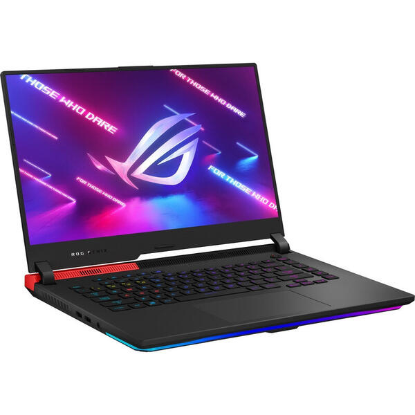 Laptop Asus Gaming ROG Strix G15 G513IC-HN003, Procesor AMD Ryzen 7 4800H, 15.6 inch, Full HD, 16GB, 512GB SSD, nVidia GeForce RTX 3050, 4GB, Negru