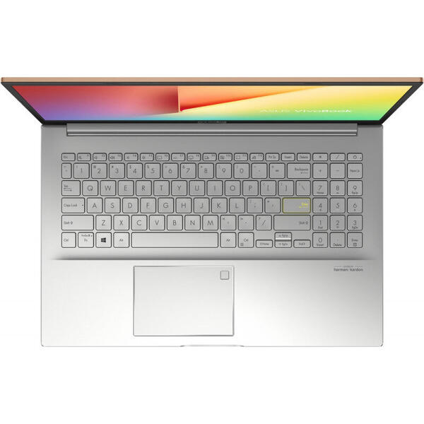 Laptop Asus Ultrabook VivoBook 15 OLED K513EA-L11138, Procesor Intel Core i5-1135G7, 15.6 inch, Full HD, 8GB, 512GB SSD, Intel Iris Xe Graphics, Hearty Gold