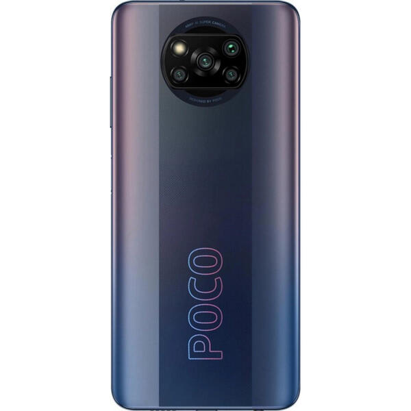 Telefon mobil Poco X3 Pro, Dual SIM, 128GB, 6GB RAM, 4G, Phantom Black
