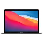 Laptop Apple MacBook Air 13inch, True Tone, Procesor Apple M1, 8 nuclee CPU si 7 nuclee GPU, 8GB, 256GB, Space Grey, INT KB