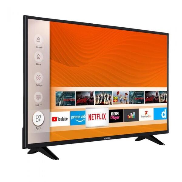 Televizor 42HL6330F, 106 cm, Full HD, Smart TV, Negru + Soundbar Horizon Acustico MiniTouch HAV-S2400W, 2.0, 120W, Wireless